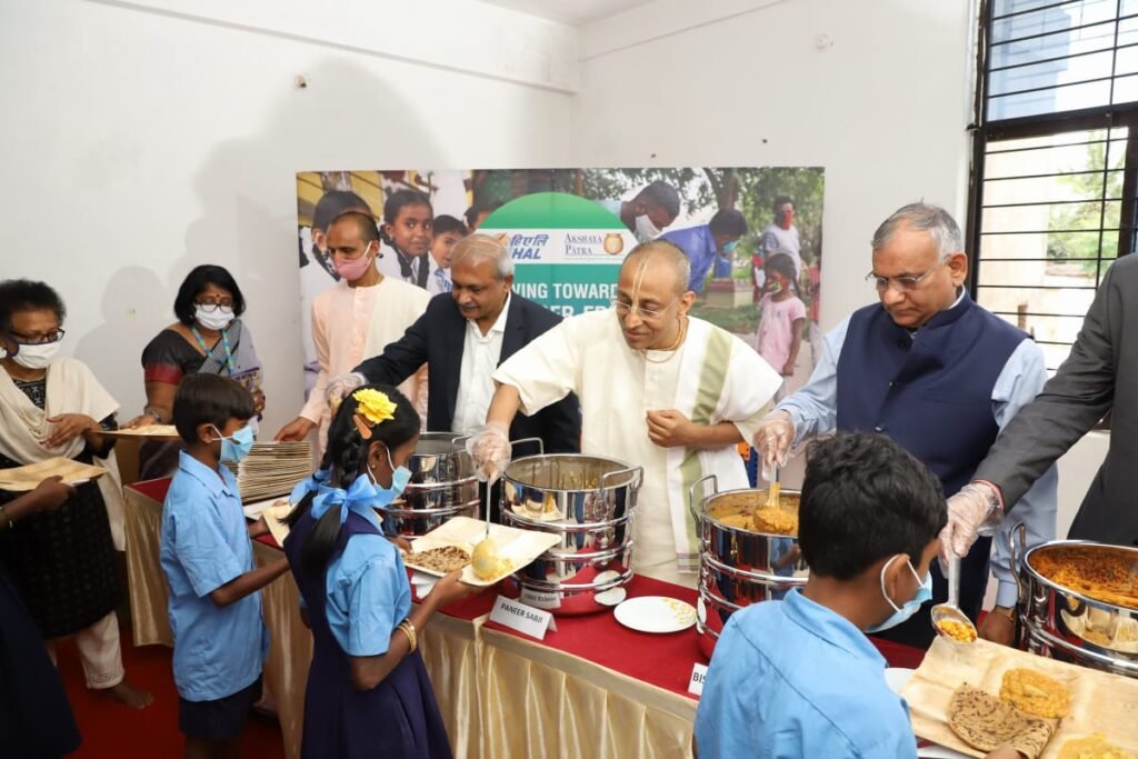 Akshaya Patra’s 58th Kitchen, sponsored by Hindustan Aeronautics Limited (HAL), Inaugurated in Jalahalli, Bengaluru