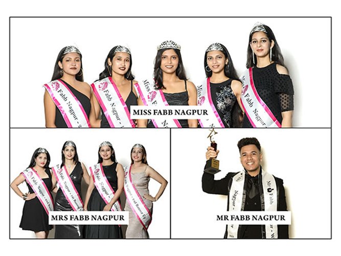 Toshita Gabhane wins Miss Fabb Nagpur, Sayali Ashtankar wins Mrs Fabb Nagpur and Rahul Hathibed wins Mr Fabb Nagpur 2023