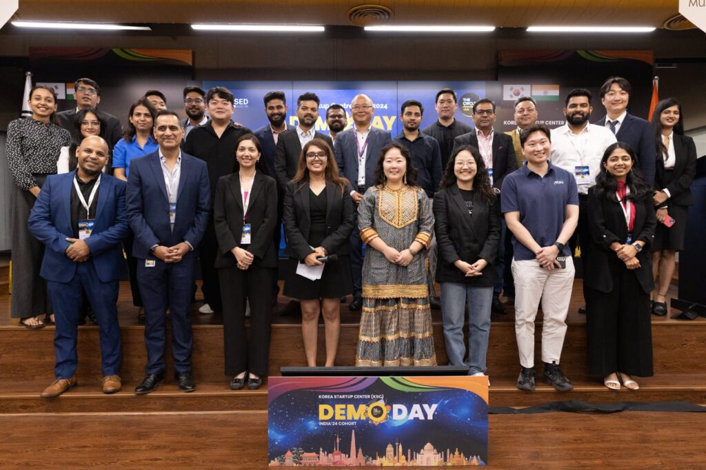 The Circle: Founders Club successfully concludes the demo day for the K-Startup Centre India 2024