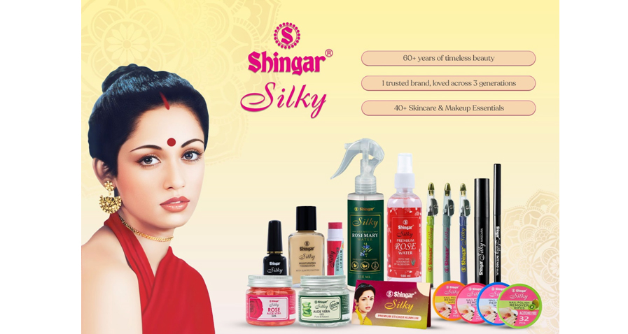 Shingar Cosmetics Brings a Legacy of Indian Beauty into the Present with their New Line of ‘Shingar Silky’