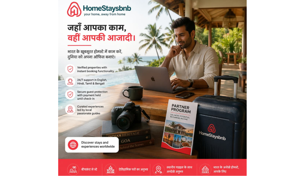 HomestaysBnB: Prashant Unnikrishnan’s Vision to Build India’s Most Trusted Homestay Ecosystem