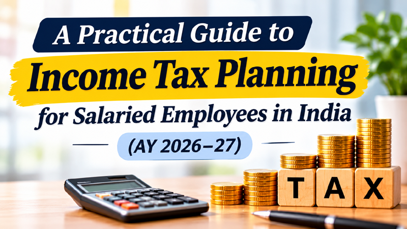A Practical Guide to Income Tax Planning for Salaried Employees in India (AY 2026-27)
